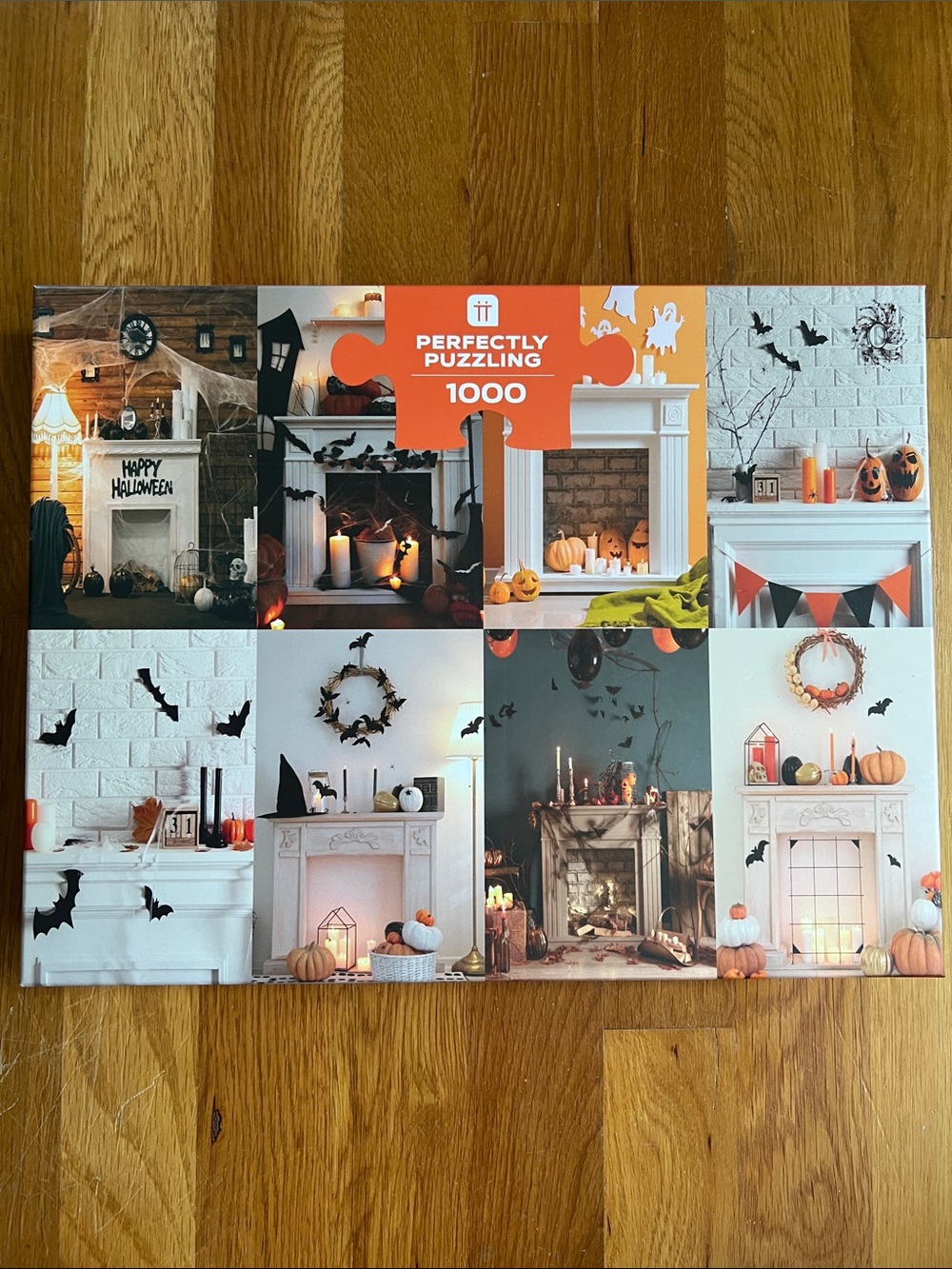 Talking Tables Perfectly Puzzling Halloween Fireplace 1000 Pc Puzzle
